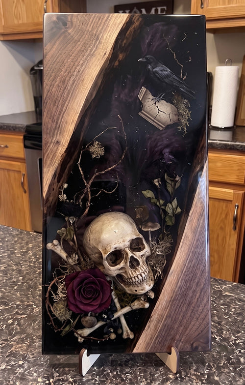 Handmade Goth Cutting Boards